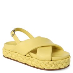 Сандалии женские Inuovo 392003 желтые 38 EU
