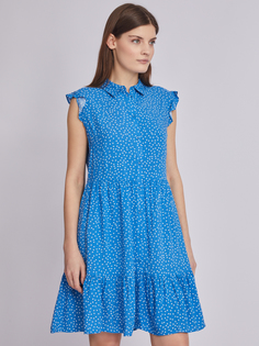 Платье женское Zolla 02324827Y11250P0 синее S