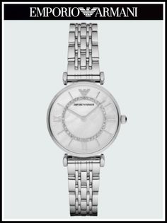 Наручные часы женские Emporio Armani A1908R серебристые