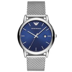 Наручные часы унисекс Emporio Armani AR11230 серебристые