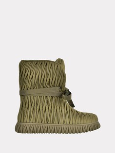 Дутики женские Versiya shop 875 зеленые 36 RU