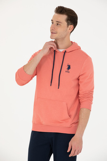 Худи мужское US Polo G081SZ0820GURINSK023 розовое M