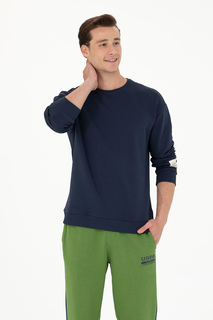 Свитшот мужской US Polo G081SZ0820KOHI-E синий L