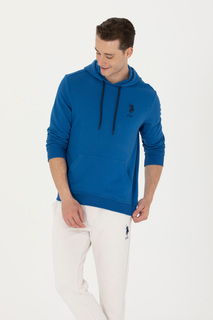 Худи мужское US Polo G081SZ0820GURINSK023 синее M