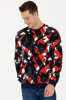 Свитшот мужской US Polo G081SZ0820NORO синий M