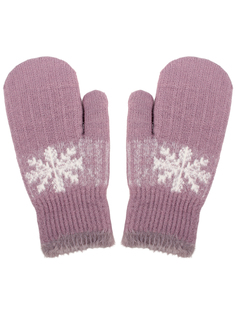 Варежки женские Pretty Mania ZW-ANG108 сиреневые, one size