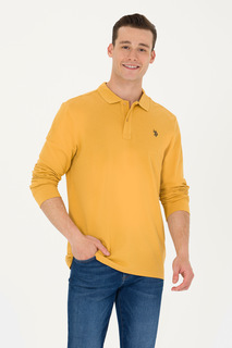 Толстовка мужская US Polo G081GL0820GTP01SK023 желтая L