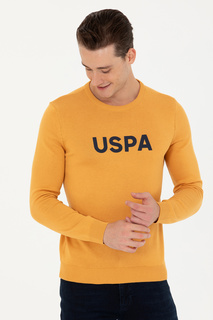 Джемпер мужской US Polo G081GL0TK0OSVAL желтый 2XL