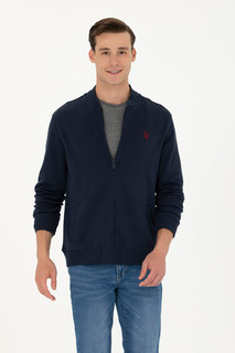 Толстовка мужская US Polo G081SZ0820ERIC-E синяя M