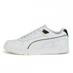 Кроссовки Puma RBD Game Low для мужчин, размер 40, 38637301, White-Black