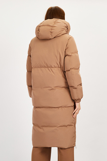 Пальто женское Baon B0022536 коричневое XS