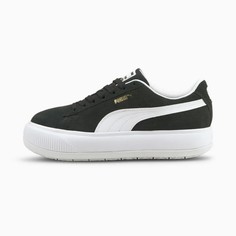 Кеды женские Puma Suede Mayu, 38068602, черные, 40,5