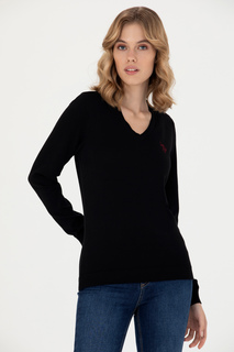 Пуловер женский US Polo G082SZ0TK0ESTALE23K-E черный L