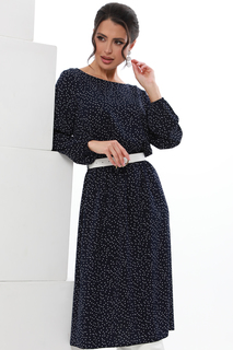 Платье женское DSTrend 0385 синее 52