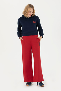 Спортивные брюки женские US Polo G082GL0OP0RC-GAPINDA красные L