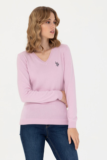 Пуловер женский US Polo G082SZ0TK0ESTALE23K-E фиолетовый S
