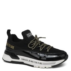 Кроссовки женские Versace Jeans Couture 75VA3SAB черные 40 EU