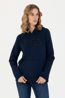 Худи женское US Polo G082SZ0820GIZMO23K-E синее M