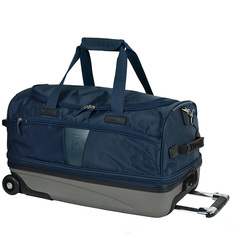 Дорожная сумка унисекс RION+ А242 синяя, 58х35х32 см