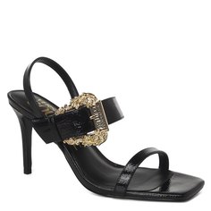Босоножки женские Versace Jeans Couture 74VA3S71 черные 40 EU