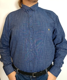 Рубашка мужская Castelli 1632 синяя 3XL