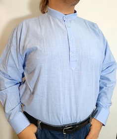 Рубашка мужская Castelli 1634455 синяя 6XL