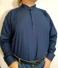 Рубашка мужская Castelli 16344 синяя 5XL