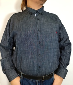 Рубашка мужская Castelli 1631 синяя 5XL
