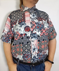 Рубашка мужская Barcotti 15207 разноцветная 5XL