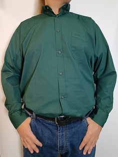 Рубашка мужская Barcotti 11701 зеленая 5XL