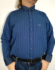 Рубашка мужская Castelli 16325 синяя 3XL