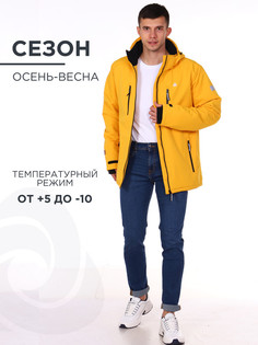 Куртка мужская CosmoTex Аура желтая 96-100/182-188
