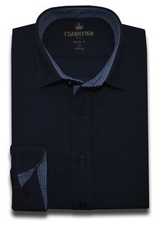 Рубашка мужская Imperator James 10 синяя 39/170-178