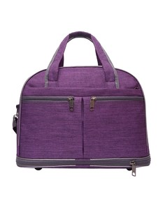 Дорожная сумка унисекс BAGS-ART LM 40-48 фиолетовая, 40x30x21 см