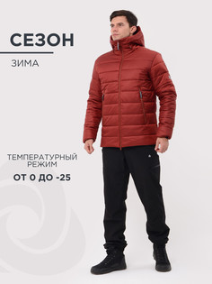Куртка мужская CosmoTex Окланд Premium бордовая 88-92/170-176