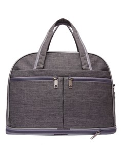 Дорожная сумка унисекс BAGS-ART LM 40-48 темно-серая, 48x33x25 см