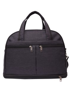 Дорожная сумка унисекс BAGS-ART LM 40-48 черная, 48x33x25 см