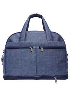 Дорожная сумка унисекс BAGS-ART LM 40-48 синяя, 30x41x20 см