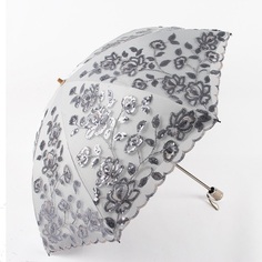Зонт женский WASABI TREND ZONT-0001-5 серо-зеленый