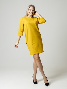 Платье женское Elenatex П-145 желтое 58 RU