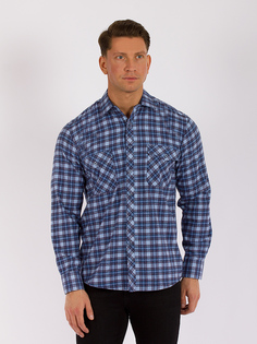 Рубашка мужская PALMARY LEADING GD57001041 синяя 4XL
