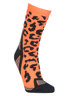 Носки Accapi 2023 Trail/Run-Crew Orange Leopard р.39 EU