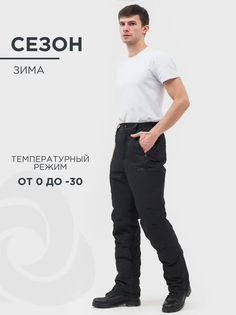 Брюки мужские CosmoTex Дагер черные 96-100/170-176