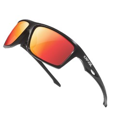 Спортивные солнцезащитные очки мужские Kapvoe KE-x5-DS красные