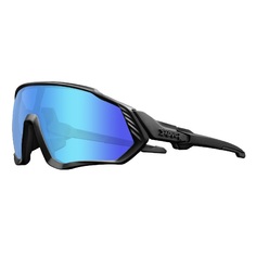 Спортивные солнцезащитные очки мужские Kapvoe KE9408DS голубые