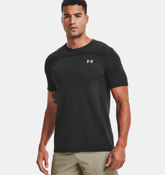 Футболка мужская Under Armour Seamless SS черный S