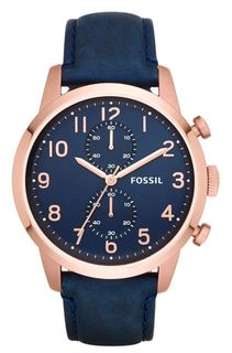 Наручные часы мужские Fossil FS4933 синие