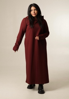 Платье женское Elenatex П-135 бордовое 50 RU