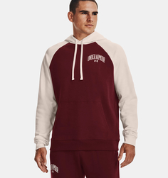 Худи мужское Under Armour 77-1373363 белое XXL