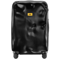 Чемодан унисекс Crash Baggage ICON Medium 4w чёрный, 68х45х26 см